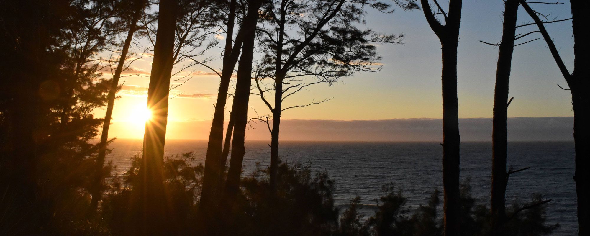 Sunrise over the ocean in Fort Dauphin, Madagascar