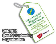 Best Volunteering Organisation at the Responsible Travel Awards