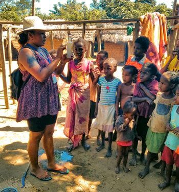 SEED Rural WASH team members at work in Madagascar