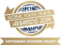 Outstanding Volunteer Project at the Global Youth Travel Awards 2014