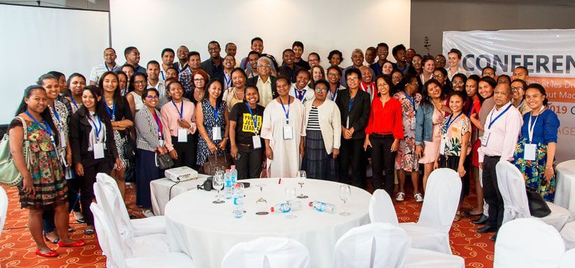 SRHR and Safidy Conference group photo