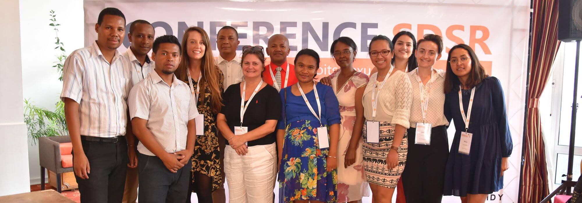 Safidy national SRHR conference group photo Carlton Hotel Antananarivo