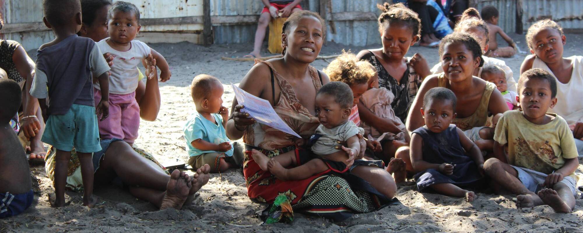 Votsira group of women and children