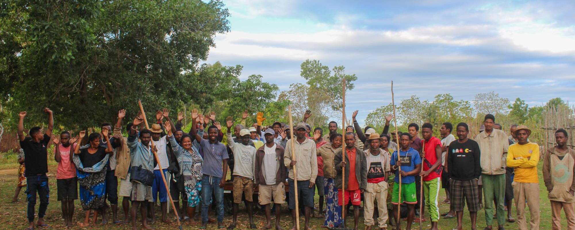 Community mass mobilisation group photo